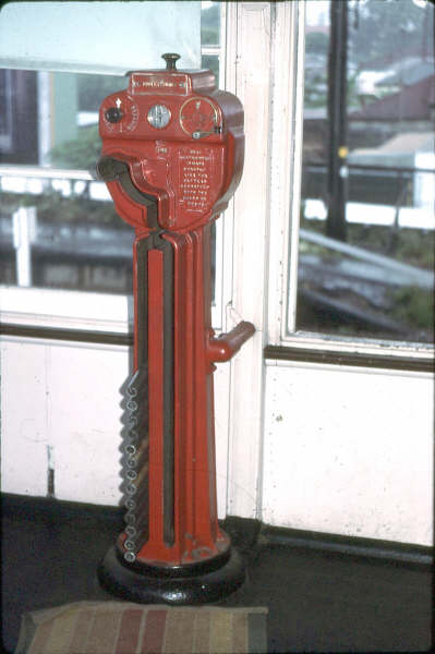 The Adamstown to Dudley Junction Staff instrument.