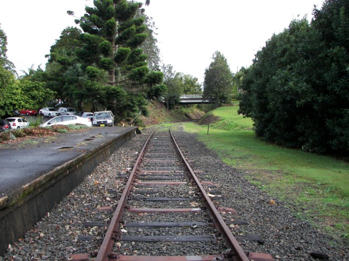 Track level view looking towards Casino.