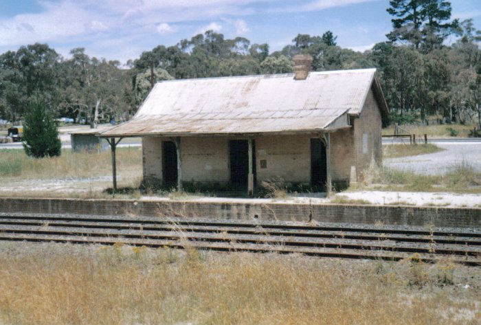 The view looking across towards the station.