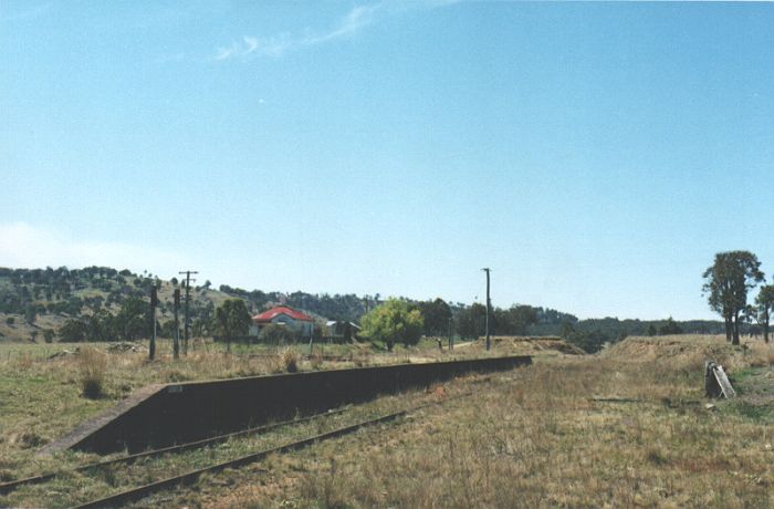 
The view looking towards Wallangarra.
