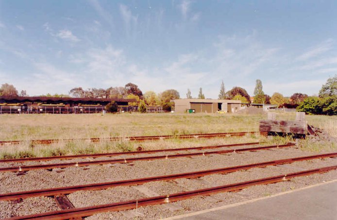 A view looking across the yard.