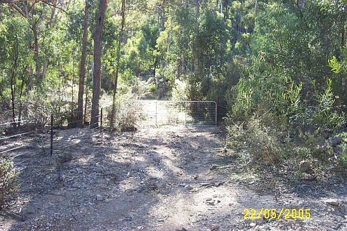 
The colliery branch or incline is on the other side of the gate.
