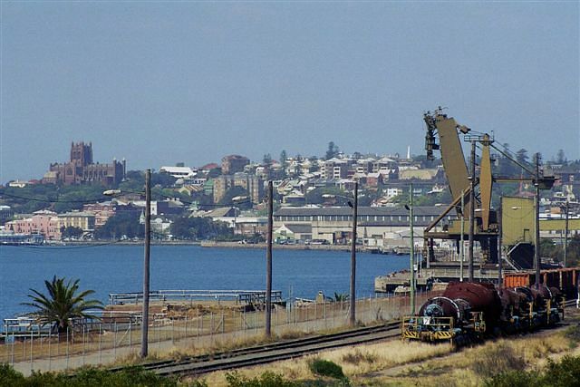 
The view of Carrington Yard, looking directly towards Newcastle.
