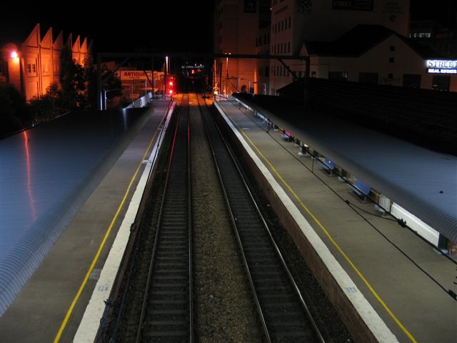 
A night shot of Civic looking in the direction of Newcastle.
