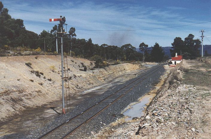 
The view of Clandulla Station from the north.
