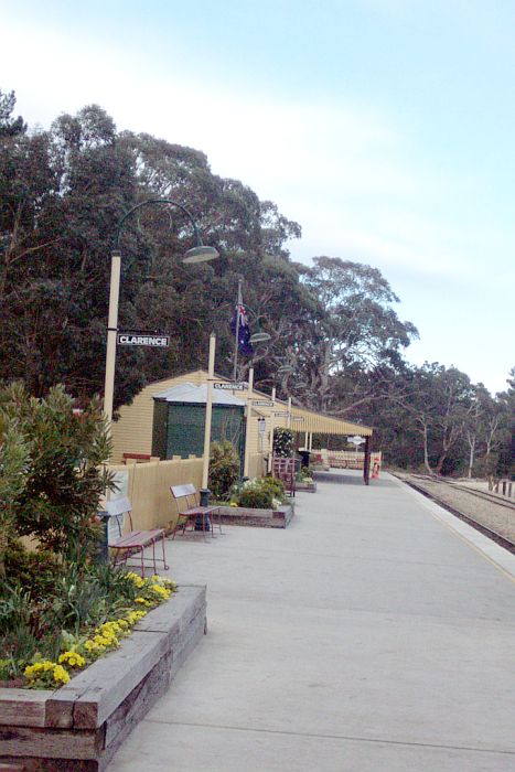 
The view looking along the platform in the direction of Sydney.
