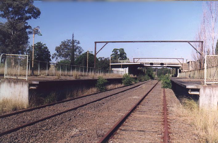 
Cochrane station from the northern end.
