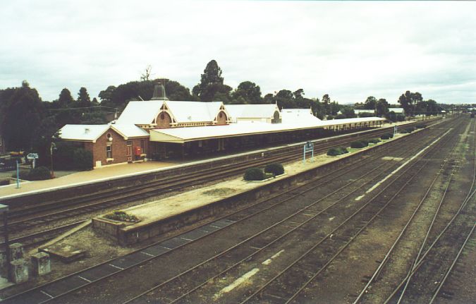 
The impressive station at Cootamundra.
