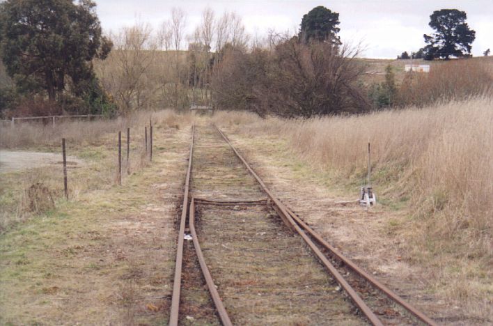 
The end of the line.  The points are still in operating condition.
