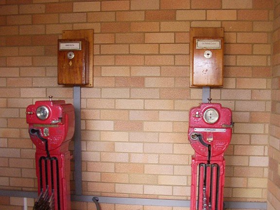 The staff instruments for the Breeza-Curlewis and Curlewis-Gunnedah sections.