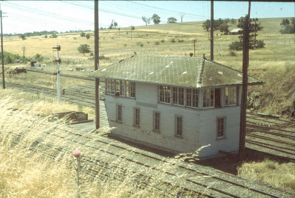 Demondrille North Box needs a coat of paint in this 1980 photo.