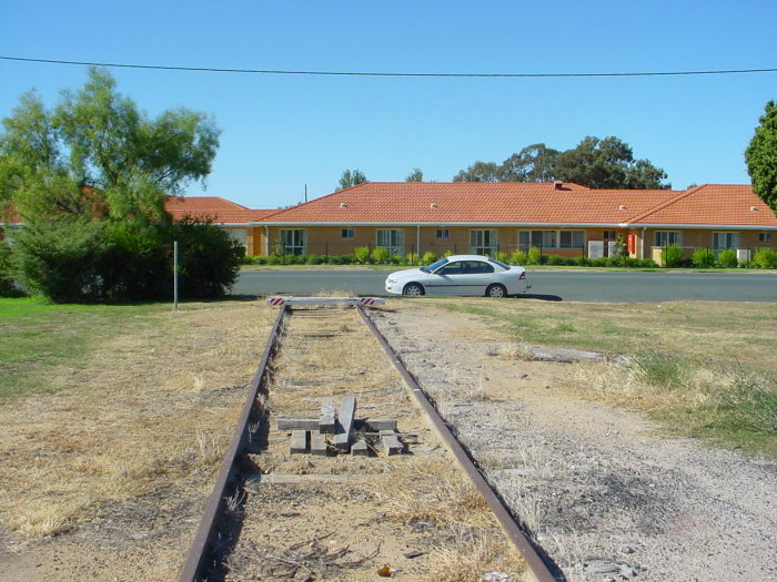 
The dead end at the northen end of the branch from Echuca.
