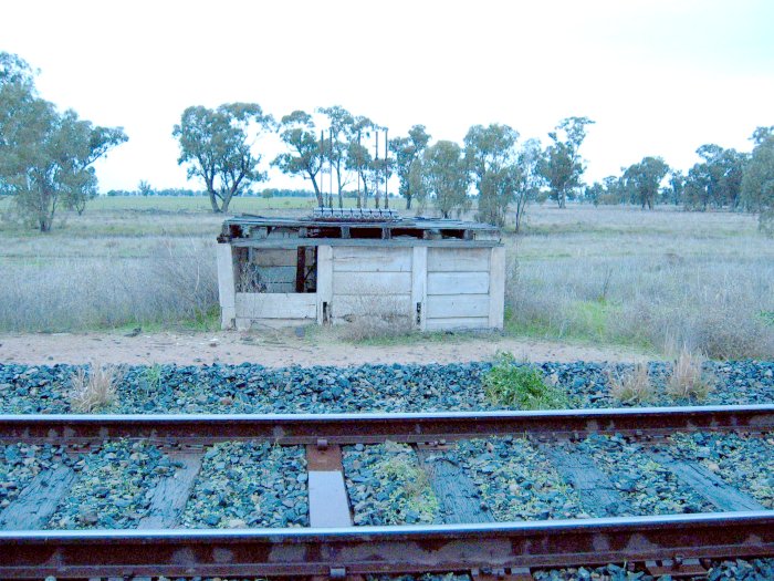 All that remains of the station is the former Frame A.