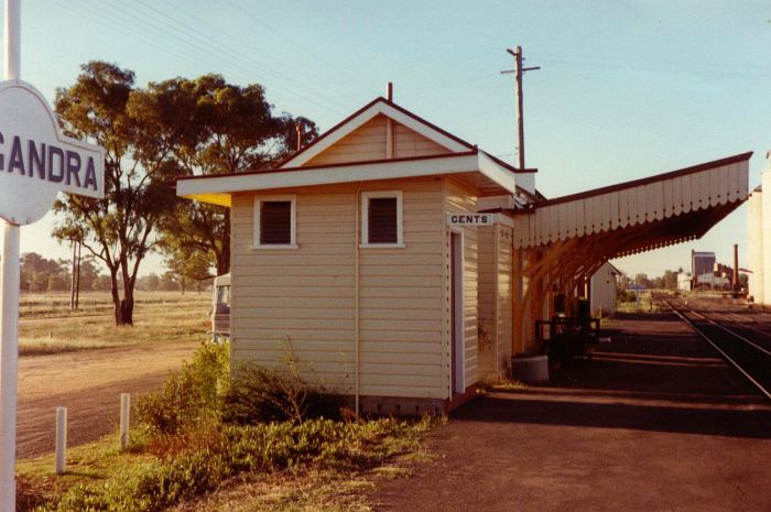 
Gilgandra station, in its original location.
