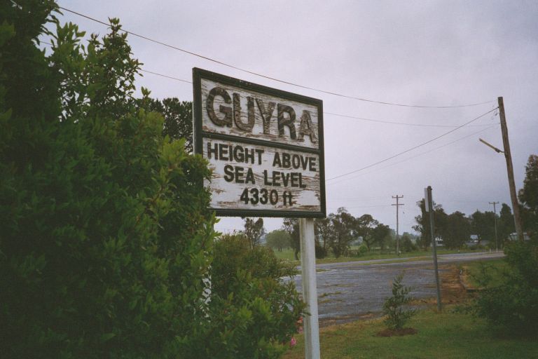 
The station nameboard is slightly unusual in that it includes the altitude.
