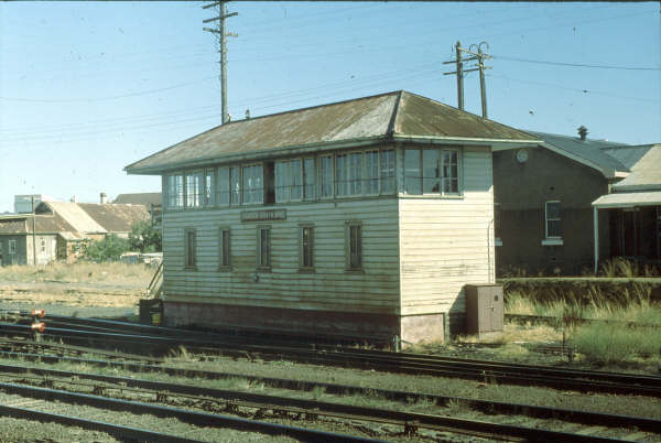 Sister to the North Box this impressive structure of Harden South Box needed some TLC in this 1980 shot.