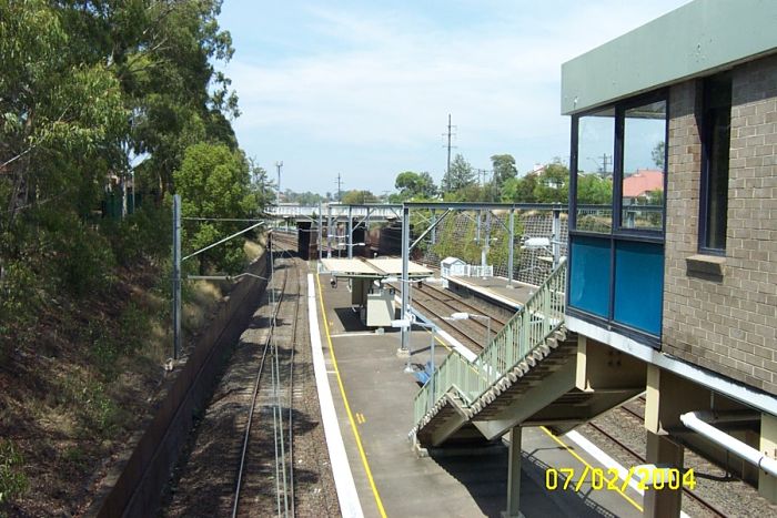 
The view looking back towards Sydney.
