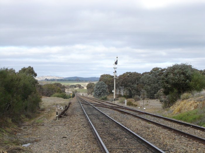 The view looking towards Sydney of from the up end of the location.