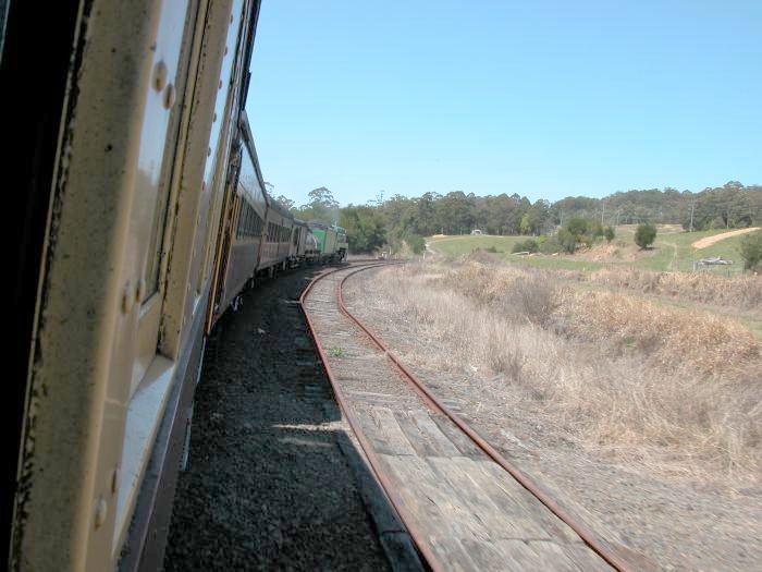 The closed loop at Landrigans, looking south.