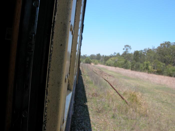 The probable location of the former station and sidings at Lanitza.