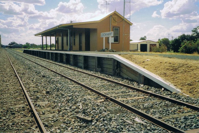 Lockhart station is now a rural fire service station.