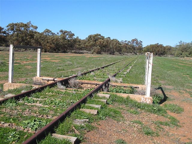 
All that remains at Lowlands.  This view is looking towards Hillston.
