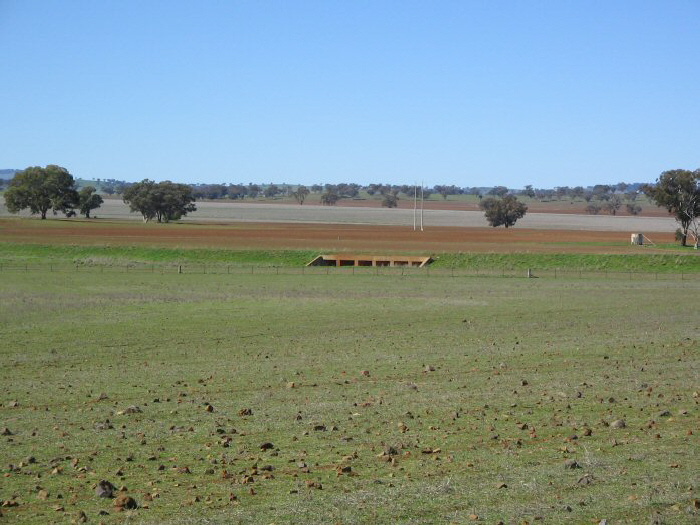 The view from the main line looking east over the southern leg of the triangle.