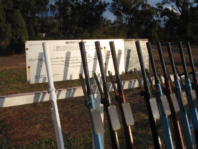 
A close-up of the ground frame in the yard.
