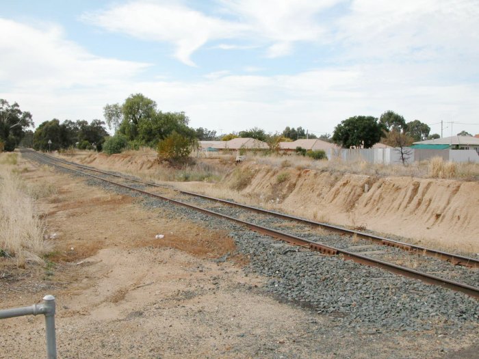 Even the remains of the platform has been removed, leaving just the mound.