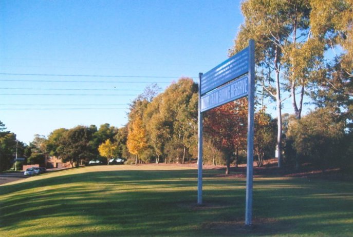 The view looking towards Model Farms Road and Baulkham Hills.