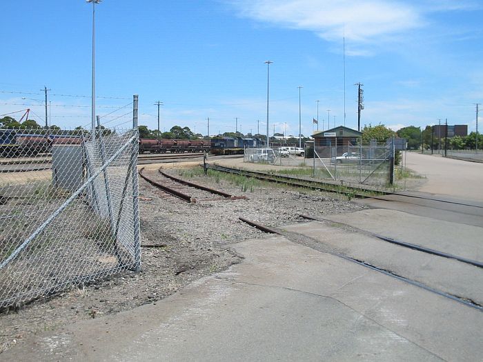 
BHP junction looking back into Morandoo yard.
