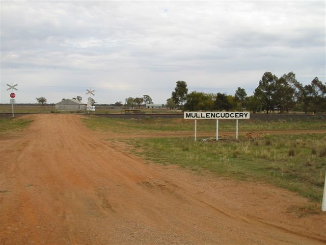 
The station sign board has been moved and now identifies a local
property.
