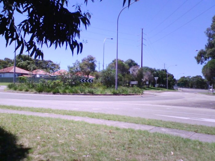 The view looking towards the former location of New Tunnel Junction. The line back to Newcastle extended along the road on the right background. The line continued towards Wallsend, out the left hand side of the picture with the branch to Elermore Colliery behind the camera.