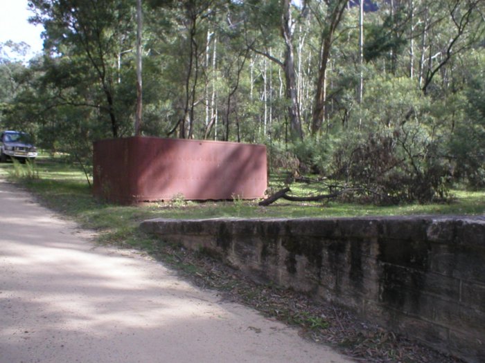 The remnants of the tender of one of the Shay locomotives.