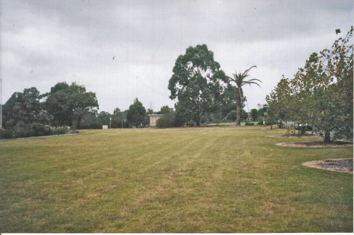 
No 4 platform was located just beyond the bus shelter seen mid-photograph.
The Refuge Siding at the down end ran directly through the foreground.
