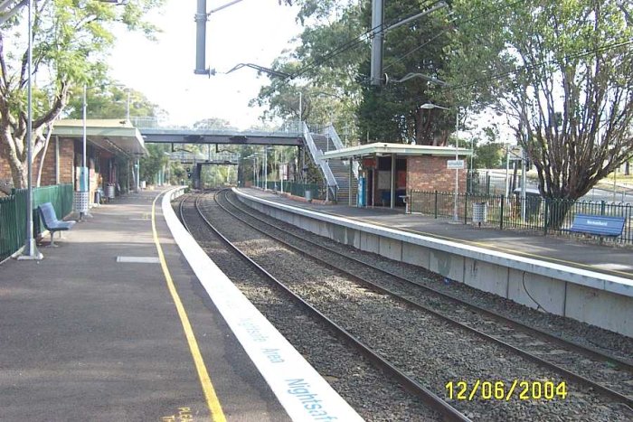 The view looking south towards Thornleigh.