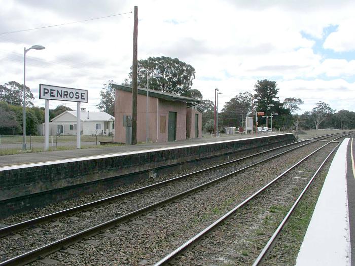 
The view of platform 1 looking north.
