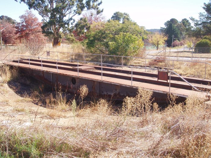 The turntable is still used to turn steam locomotives.