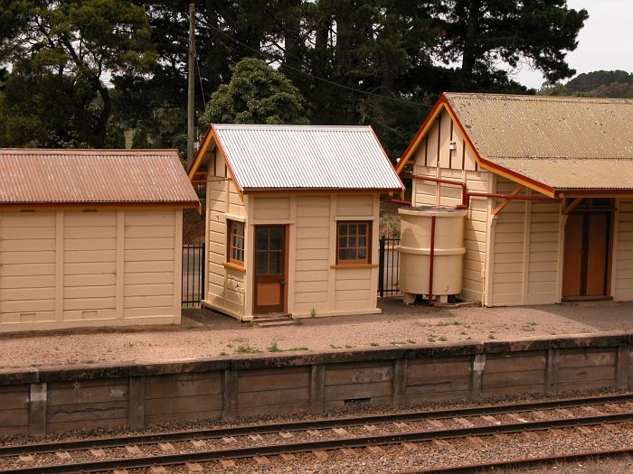 
The signal box on the platform.
