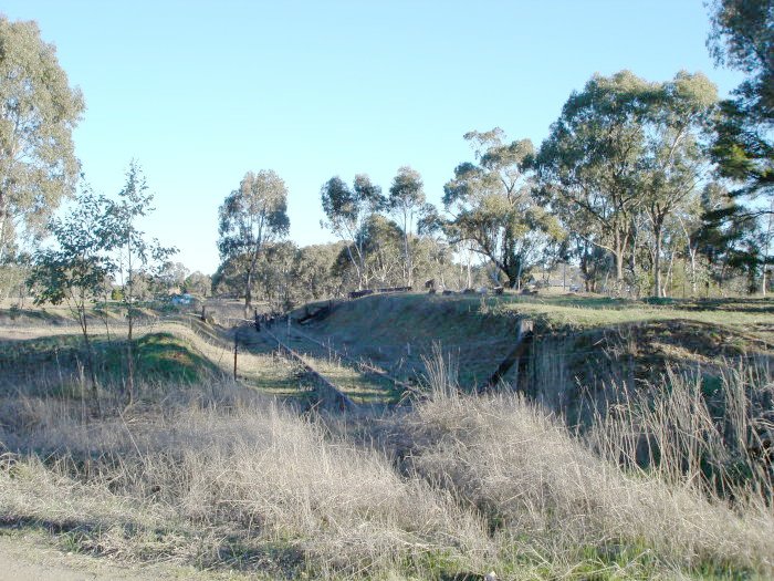 A view of the location taken from the west.