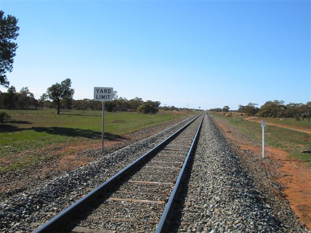 
Roto 'yard', looking towards Matakana.
