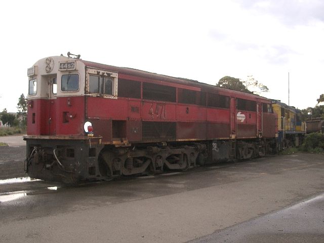 
Silverton 44s2 (ex-4471) sits shut down on a wet Sunday.
