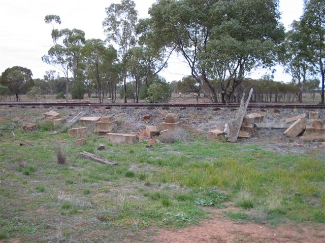 
Another view of the remains.
