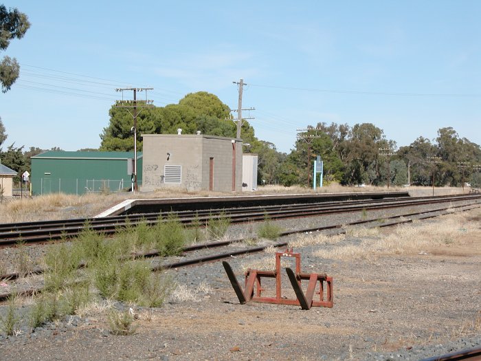 A closer view of the station.