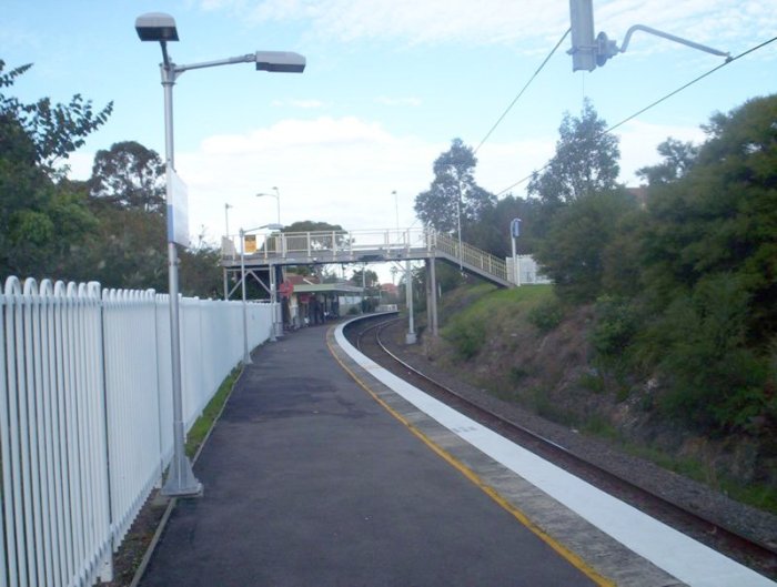 Woolooware platform looking towards Cronulla.