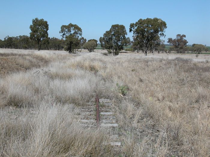 
The location of the one-time station.  No trace remains.
