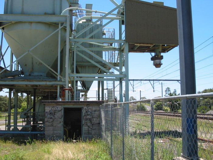 
The loader adjacent to the Cement Siding.
